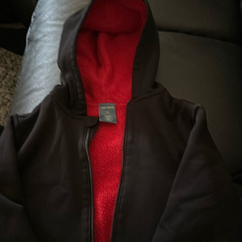 Fleece zip up jacket